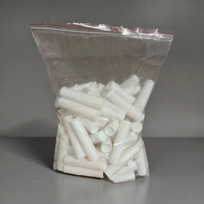 100 Lemon Lip Balms - White