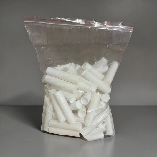 100 Lemon Lip Balms - White