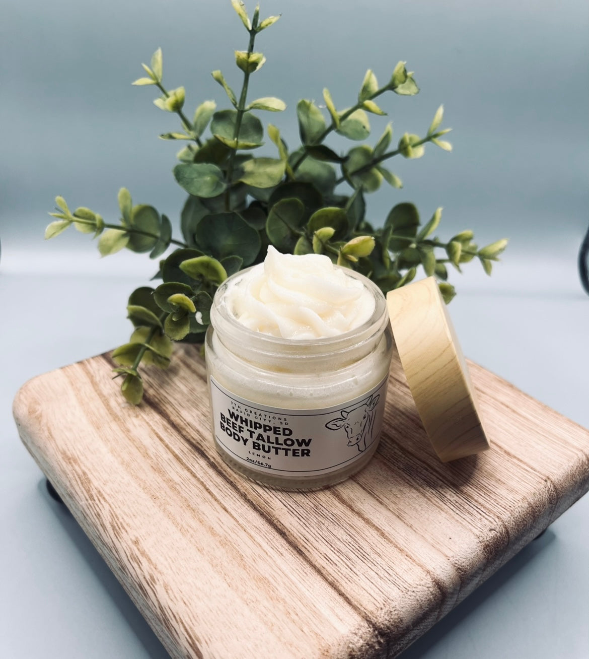 2oz Whipped Beef Tallow Body Butter