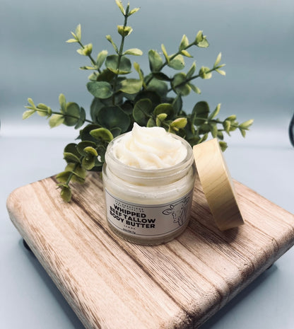 2oz Whipped Beef Tallow Body Butter