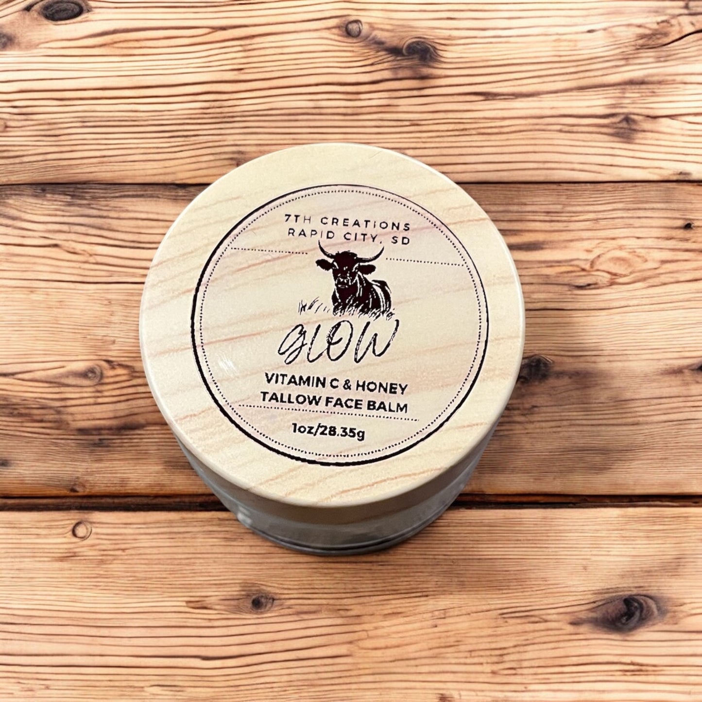 GLOW Vitamin C & Honey Tallow Face Balm
