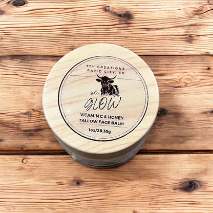 GLOW Vitamin C & Honey Tallow Face Balm